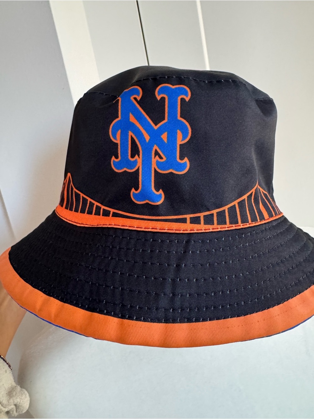 NY Mets Reversible Bucket Hat Citifield 8/18/26 Giveaway OS